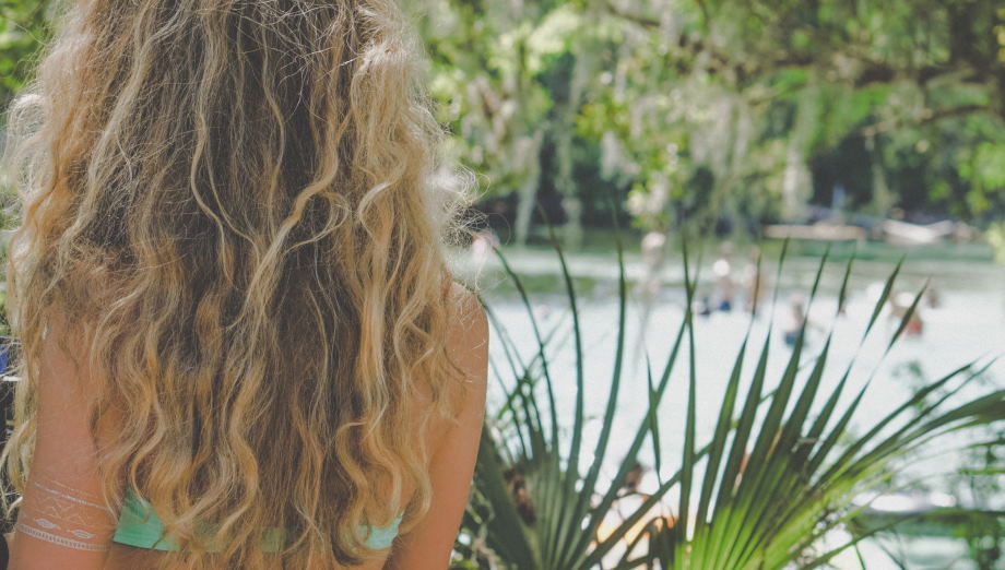 surfing girl